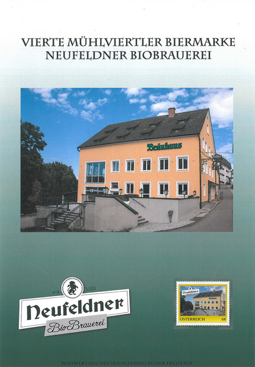 Erinnerungsblatt Biobrauerei Neufelden