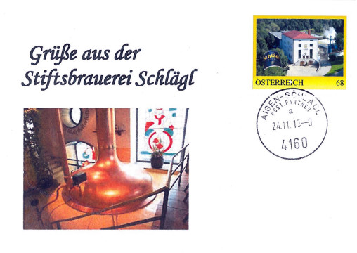 Schmuckkuvert Brauerei Schlägl