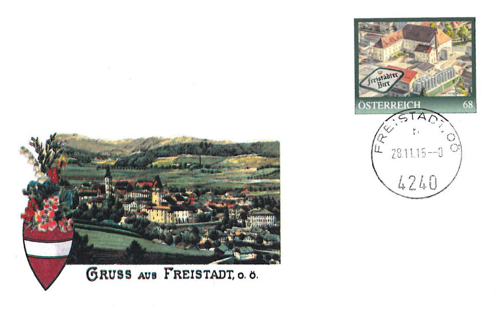 Schmuckkuvert Freistadt