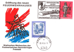 Feuerwehrhaus Freistadt Eröffnung 1994